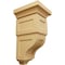 Ekena Millwork 7"W x 7 3/4"D x 14"H Jumbo Reyes Wood Corbel, Alder CORW07X07X14RYAL - alternate 1